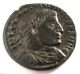 307 A.  D Finest Constantine I Avg Roman Bronze Follis Coin - Ticinum.  Ef Coins: Ancient photo 2