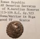 Denarius Serratus M Aurelius Scaurus 113 - 109 B.  C.  Sy 523 Roman Republic Silver Coins: Ancient photo 5