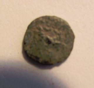 Scarce Bronze Coin Of Zeugitana Carthage 4 - 3rd Cent.  B.  C.  Scarce photo