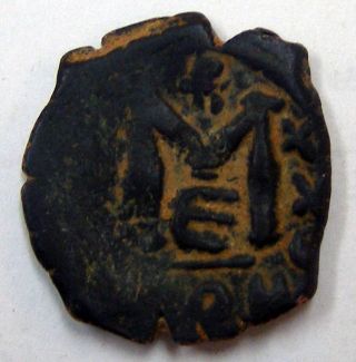 Heraclius,  Heraclius Constantine And Martina,  Ae Follis Coin Monogram 2139 - 146 photo