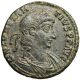 Constantius Ii Ae2 Emperor On Galley Rome Vf Roman Coins: Ancient photo 1