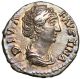 Faustina Sr.  Posthumous Denarius Aeternitas Providentia Choice Ef Coins: Ancient photo 1