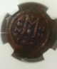 Byzantine Empire Maur.  Tiberlus,  582 - 602 Ad. Coins: Ancient photo 6