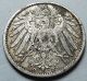 Germany Empire 1908 - D 1 Mark +patina Vf Silver |c3668 Germany photo 1