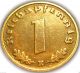 ♡ German 3rd Reich 1938e Rp Coin W/ Swastika - Nazi Germany Ww 2 - Rare Coin Germany photo 1