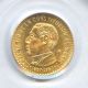 1957 Pcgs Ms 62 Mexico Km - M123a Gold 10 Peso.  2411 Agw Coins: World photo 1