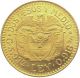 Colombia 2 1/2 Pesos Km 203 Au/unc Gold Coin S.  Bolivar 1924 Coins: World photo 1