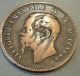 1866 N Italy Bronze - 10 Centesimi - Scarce Naples - Btr Circ Coin - Km11.  4 Italy, San Marino, Vatican photo 1