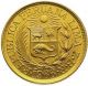 Peru 1/2 Libra Pound Km 209 Au/unc Gold Coin 1966 Coins: World photo 1