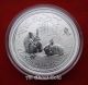 Lunar Silver Coin Australia 2011 1 Oz Year Of Rabbit Stunning Chinese Lunar Bu Australia photo 3