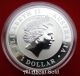 2014 Kookaburra Australian Silver Coin 1 Oz Bird On Branch Pure.  999 Capsule Bu Australia photo 3