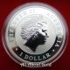 2014 Kookaburra Australian Silver Coin 1 Oz Bird On Branch Pure.  999 Capsule Bu Australia photo 5