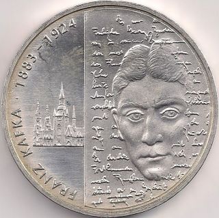 ☆ Germany 2008 ☆ 10 - Euro Silver,  150th Birthday Franz Kafka ☆ Deutschland 2008 - G photo