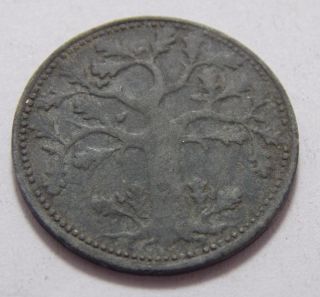 1917 Offenbach Germany Notgeld 50 Pfennig Emergency Money Iron Coin Ww1 photo