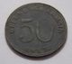 1917 Offenbach Germany Notgeld 50 Pfennig Emergency Money Iron Coin Ww1 Germany photo 1