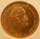 Sweden 1895 Gold 20 Kronor Ngc Ms - 64 Coins: World photo 1