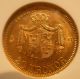 Sweden 1874 St Gold 20 Kronor Ngc Ms - 65 Coins: World photo 2