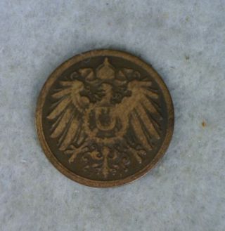 Germany Pfennig 1900j Vf Coin photo