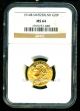 1914 B Switzerland Gold Coin 20 Francs Ngc Cert Ms 64 Pristine Luster Coins: World photo 1