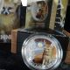 2013 Niger Jade Fennec Fox 1oz Proof Silver Coin In Wood/leather Box 500 Minted Africa photo 2