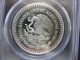 1991 M0 1oz Mexican Onza Pcgs Pr69dcam Low Mintage Key Coin 10,  000 Minted Mexico photo 3