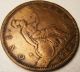 1863 Great Britain Penny - Vf,  Details - Km 749.  2 - Bronze - Usa - Victoria UK (Great Britain) photo 2
