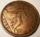 1863 Great Britain Penny - Vf,  Details - Km 749.  2 - Bronze - Usa - Victoria UK (Great Britain) photo 4