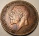 1927 Great Britain Penny - Xf - Km 826 - Bronze - Usa - George V UK (Great Britain) photo 1
