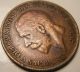 1927 Great Britain Penny - Xf - Km 826 - Bronze - Usa - George V UK (Great Britain) photo 3