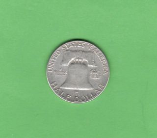 Usa 1951 : 1/2 Dollar Silver Rare Vf Circulated photo
