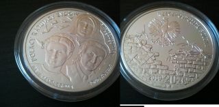 Silver Coin Ag 925 - Poles Who Saved Jews 2009 20 Poland Zlotys - Irena Sendler photo