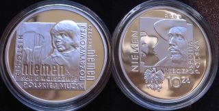 Ag Silver Polish 2009 Coin - One Of The Best Musician Ever - Niemen V1 photo