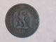 1853 A 10 Centimes Coin France Dix Coins: World photo 1