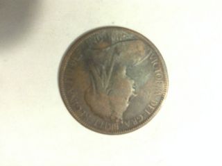 Great Britain 1/2 Penny,  1898 photo