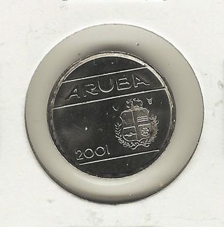 Aruba 5 Cents,  2001 photo