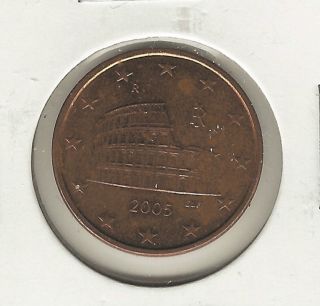 Italy 5 Euro Cent,  2005 photo