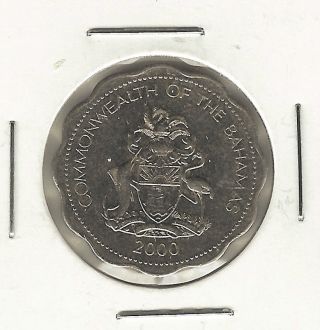 Bahamas 10 Cents,  2000 photo