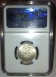 Israel Palestine Coin 50 Mils 1933 Ngc Ms 63 Briliant Unc Middle East photo 1