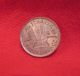 1943 - D Australia 3 Pence Coin,  Au,  Km 37,  Silver Australia photo 1