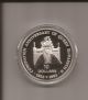 1992 Silver Cameo Proof Solomon Islands $10 Coin Queen Elizabeth ' S Coronation Australia & Oceania photo 3