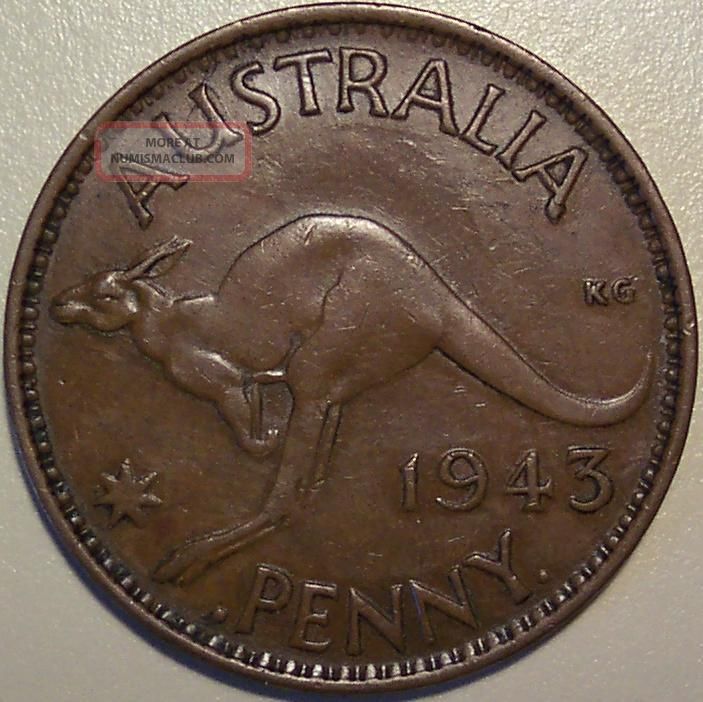 1943 I Australia Penny Australia photo