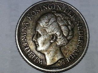 Netherlands 10 Cents,  1943 photo