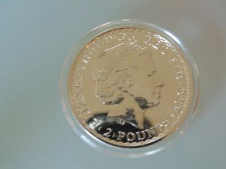 Britannia 2012 Silver 1oz Coin - In Capsule -. photo