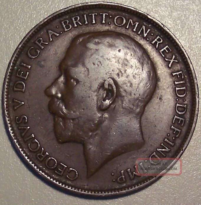 1912 Great Britain Penny