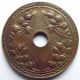 1933 China Roc 22 Year 1 Fen Copper Coin Rare 中華民國廿十二年 嘉禾銅幣 壹分 - Y - 404 China photo 1
