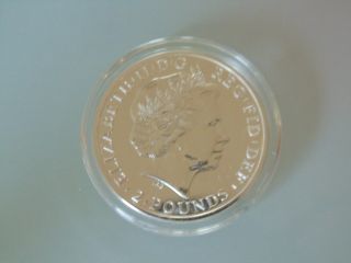 Britannia 2014 Silver 1oz Coin - In Capsule -. photo