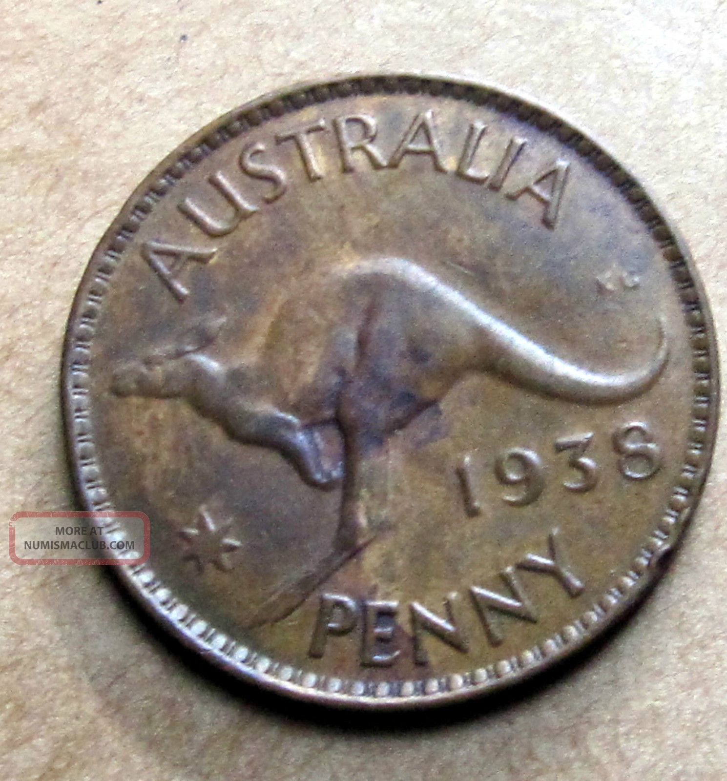 Australia 1938 Penny Australia photo