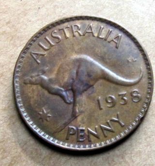 Australia 1938 Penny photo