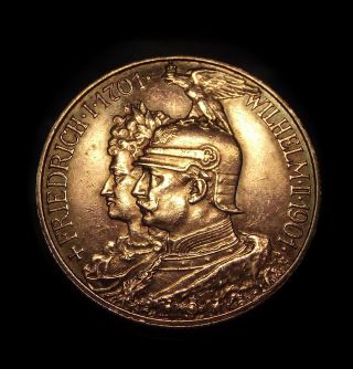 1901 Germany 2 Mark Silver Coin Silver Coin Detail & Color Kaiser Coin photo