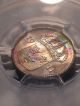1911 - W Sweden 10 Ore Silver Pcgs Ms64 G131 Single Highest Graded Rainbow Toned Europe photo 6